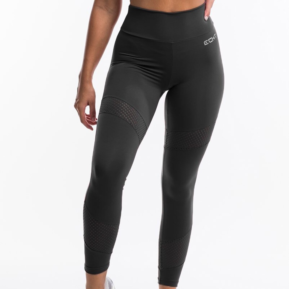 ECHT leggings size XS black with cutout design